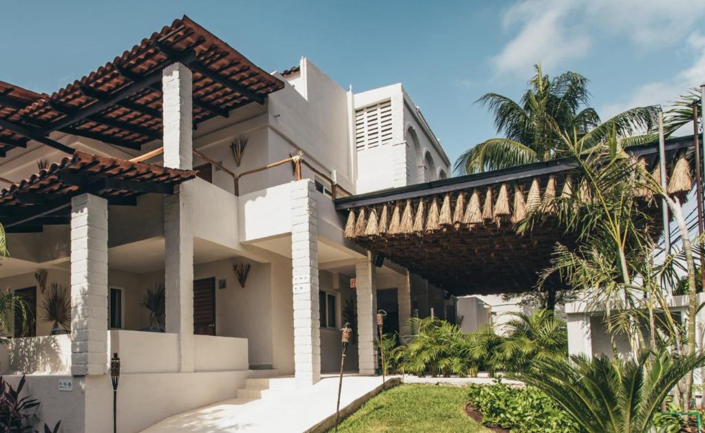 O edifício em que o hotel se localiza