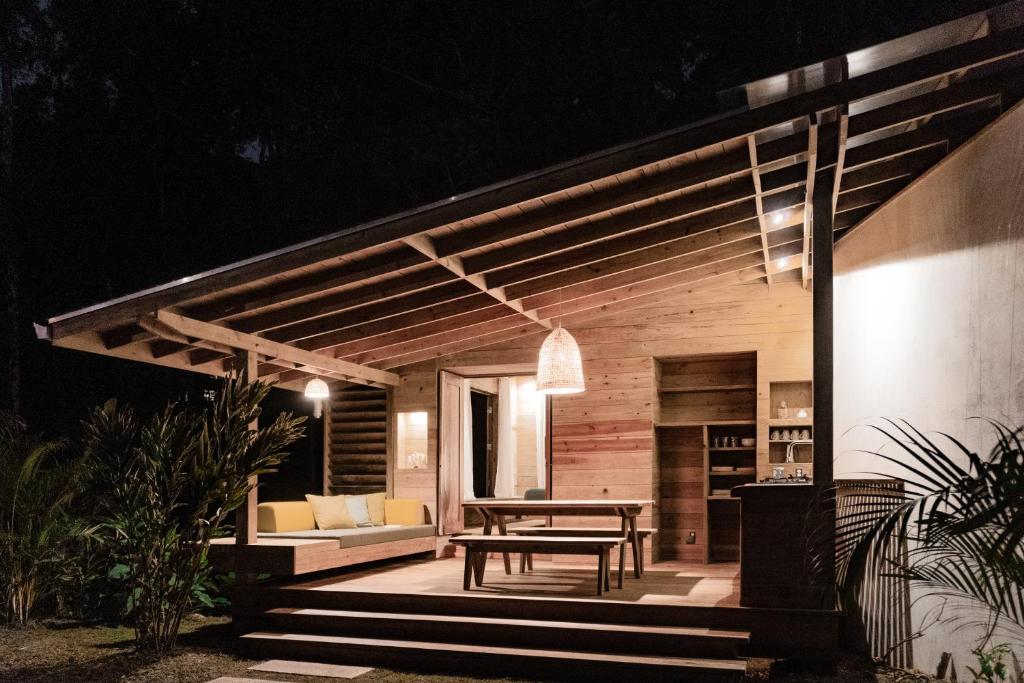 Patio nebo venkovní prostory v ubytování Bocas Garden Lodges