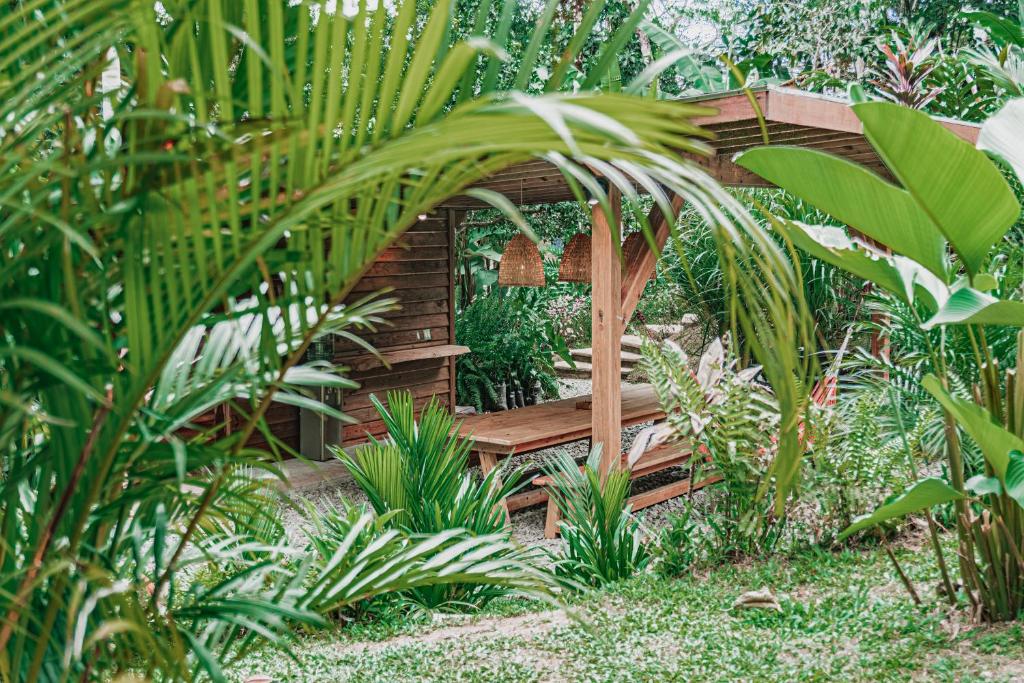 Zahrada ubytování Bocas Garden Lodges
