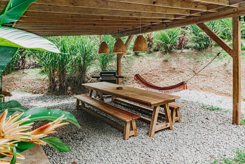 Zahrada ubytování Bocas Garden Lodges