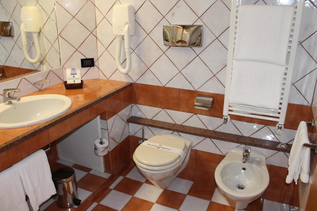 Łazienka w obiekcie Hotel Grillo