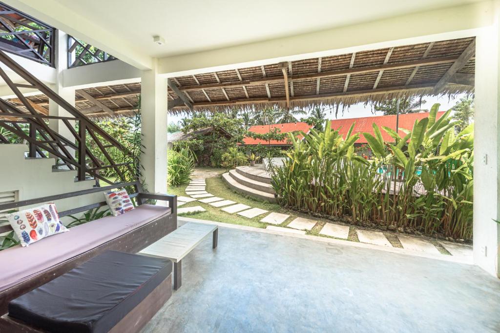 Balkón nebo terasa v ubytování Ohana Resort Siargao