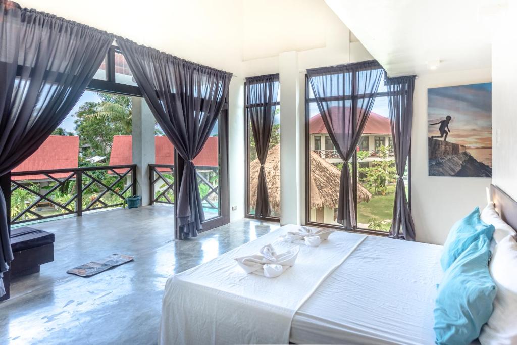 Balkón nebo terasa v ubytování Ohana Resort Siargao