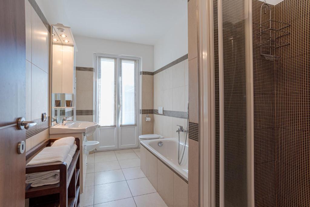 Łazienka w obiekcie Villa Tremezzo