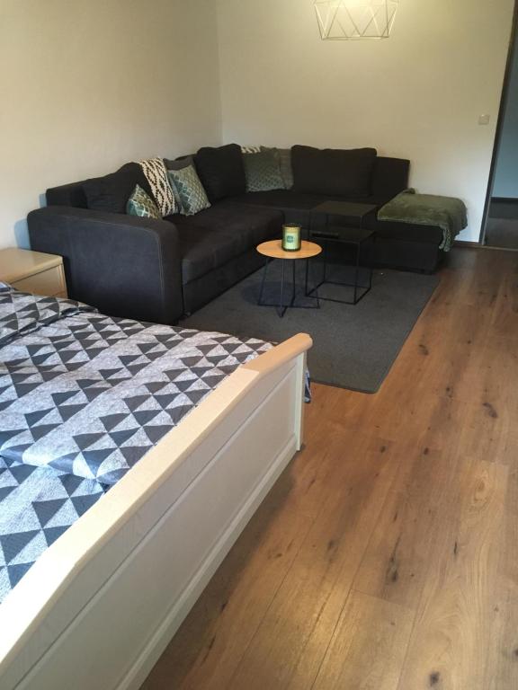 Posezení v ubytování Ferienwohnung MaLi