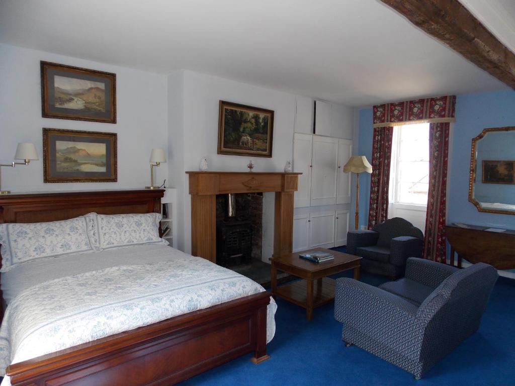 Postel nebo postele na pokoji v ubytování Ash Hill B & B