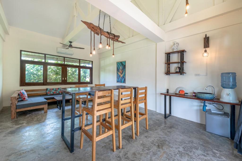 Posezení v ubytování Ohana Resort Siargao