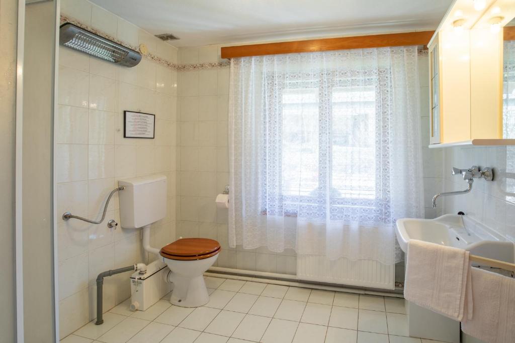 Koupelna v ubytování Sobe Odar Andrej