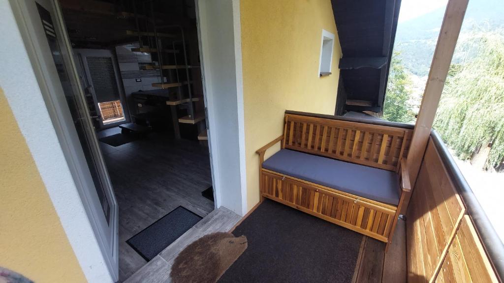 Posezení v ubytování Apartment Mastnak