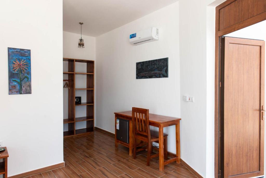 TV a/nebo společenská místnost v ubytování S&S HOTEL