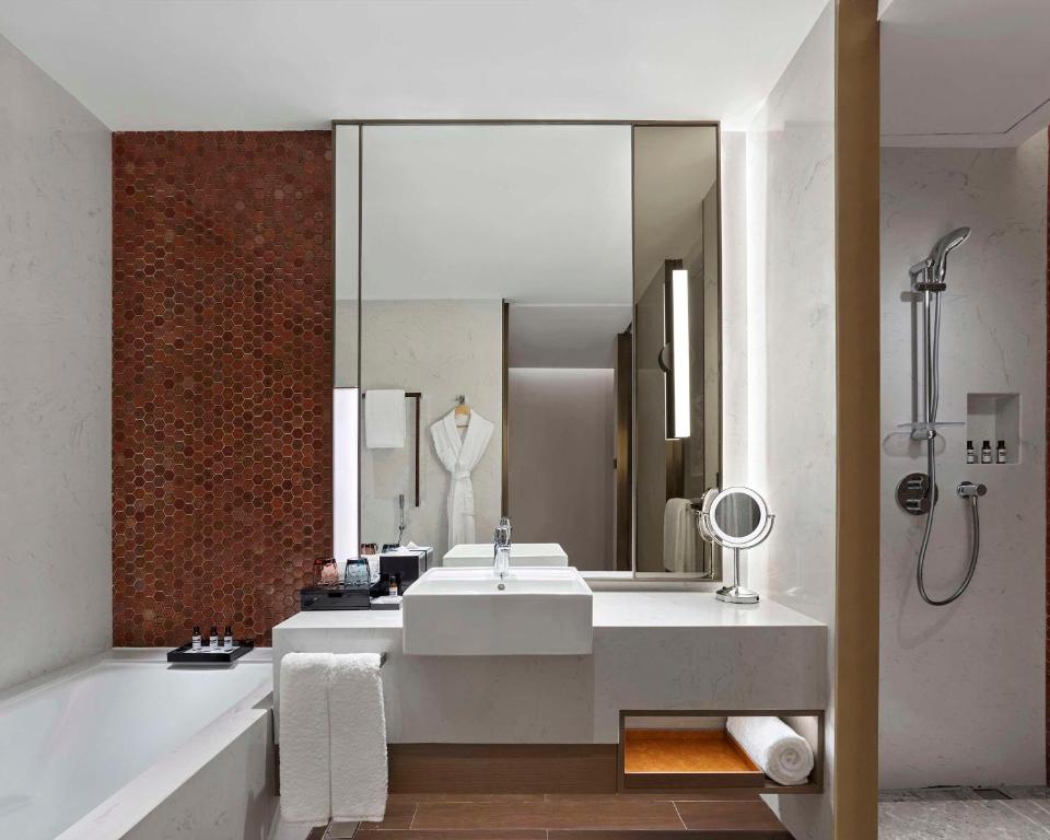 Koupelna v ubytování Hyatt Regency Shanghai Songjiang