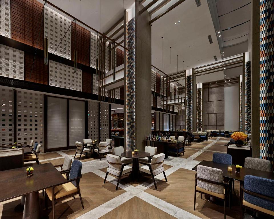 Posezení v ubytování Hyatt Regency Shanghai Songjiang