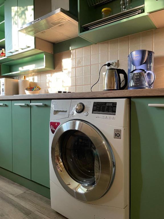 Kjøkken eller kjøkkenkrok på Apartman LOLA