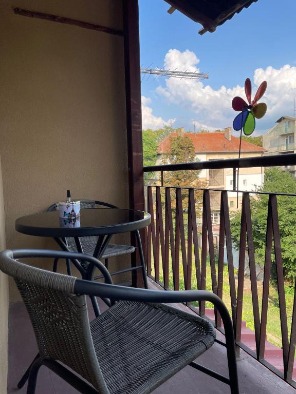 En balkong eller terrasse på Apartman LOLA