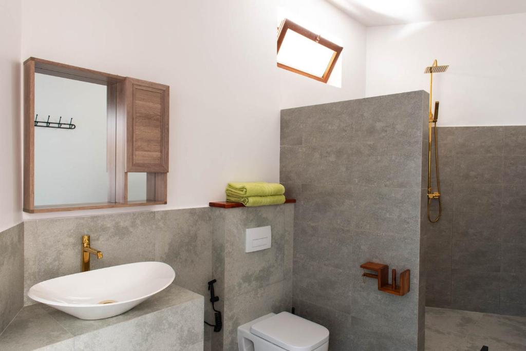 Koupelna v ubytování S&S HOTEL