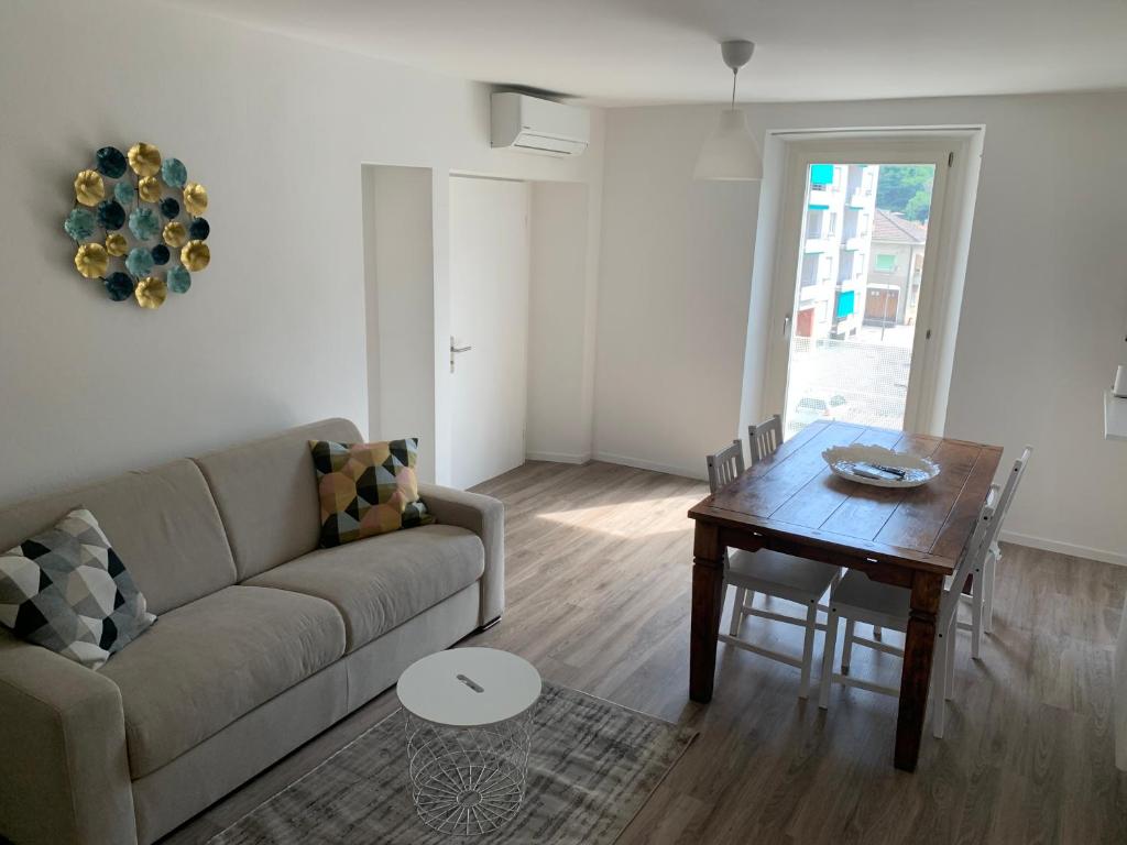 Posezení v ubytování Smart Living Swiss