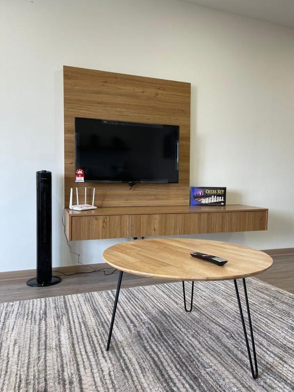 TV a/nebo společenská místnost v ubytování Utopia Homestay @ Cameron Centrum