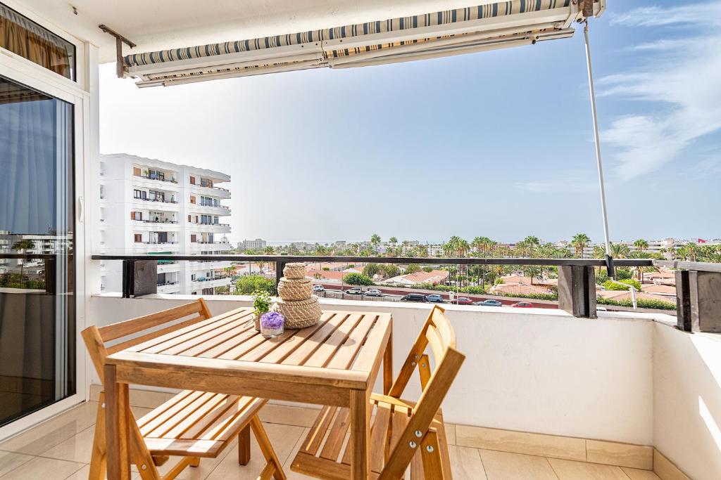 Balkón alebo terasa v ubytovaní Apartamento céntrico en Playa Del Inglés