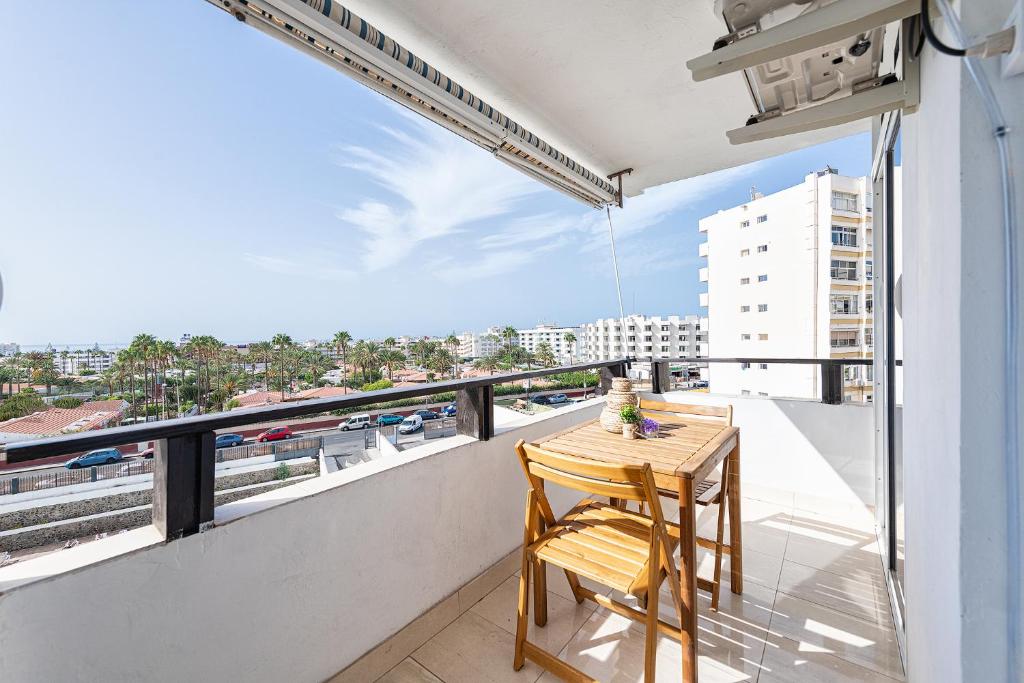 Balkón alebo terasa v ubytovaní Apartamento céntrico en Playa Del Inglés