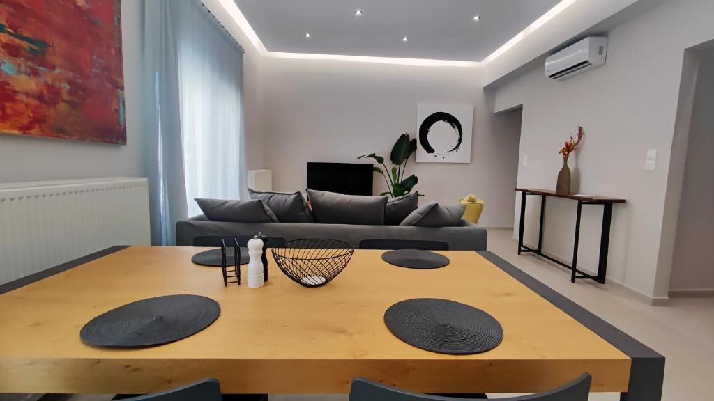 Posezení v ubytování Luxury Apartment Stella