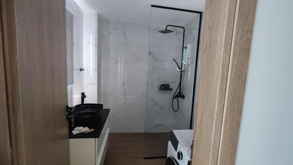 Koupelna v ubytování Luxury Apartment Stella