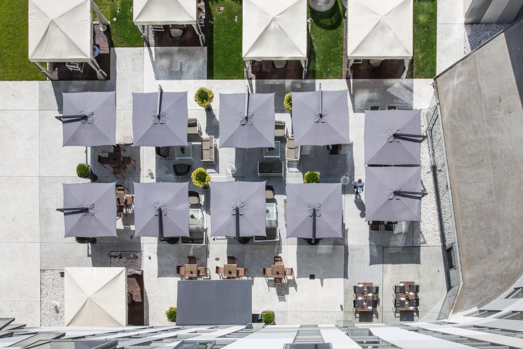 Restaurace v ubytování Falkensteiner Hotel Belgrade Superior