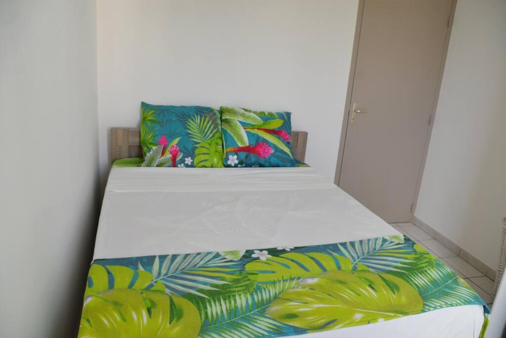 Postel nebo postele na pokoji v ubytování Appartement équipé avec vue et place de parking