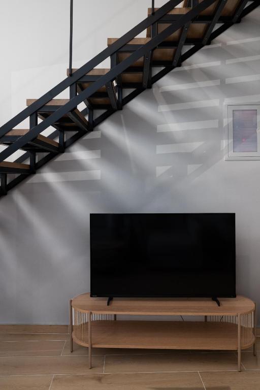 TV a/nebo společenská místnost v ubytování Sogni D' Oro