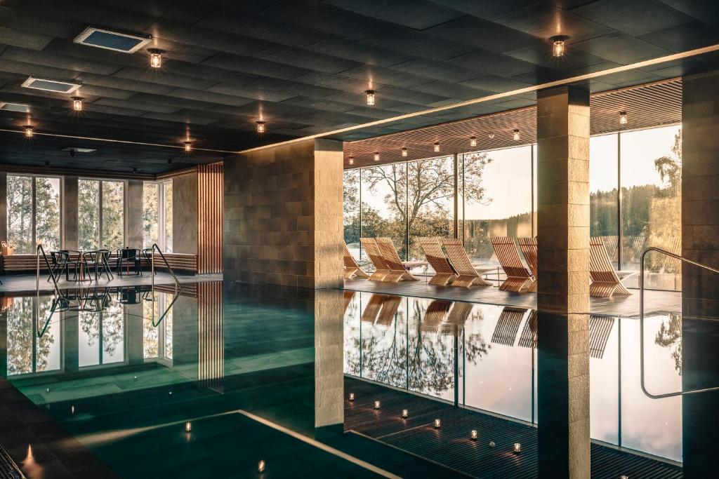 Bazén v ubytování Vann Spa Hotell & Konferens nebo v jeho okolí