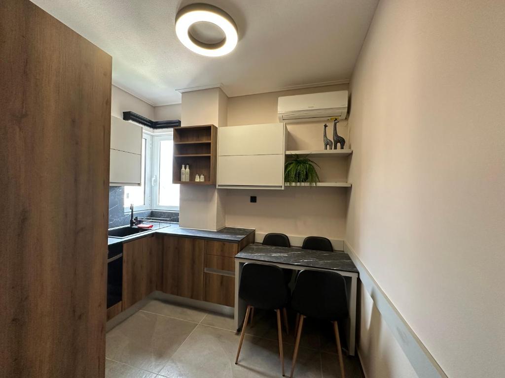 Kuchnia lub aneks kuchenny w obiekcie Top Line & Modern Apartments in Ioannina