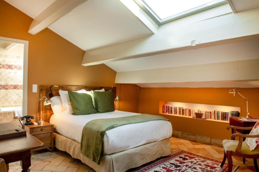 Cama o camas de una habitaci&oacute;n en Le Clair de la Plume - Teritoria