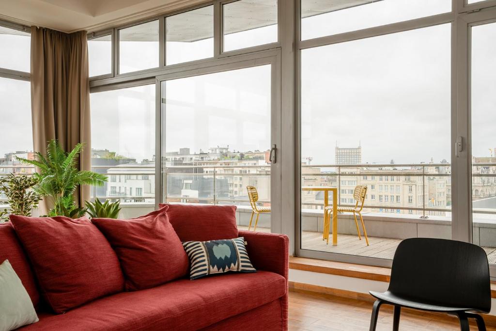 Smartflats - Central Antwerp - 顶层公寓