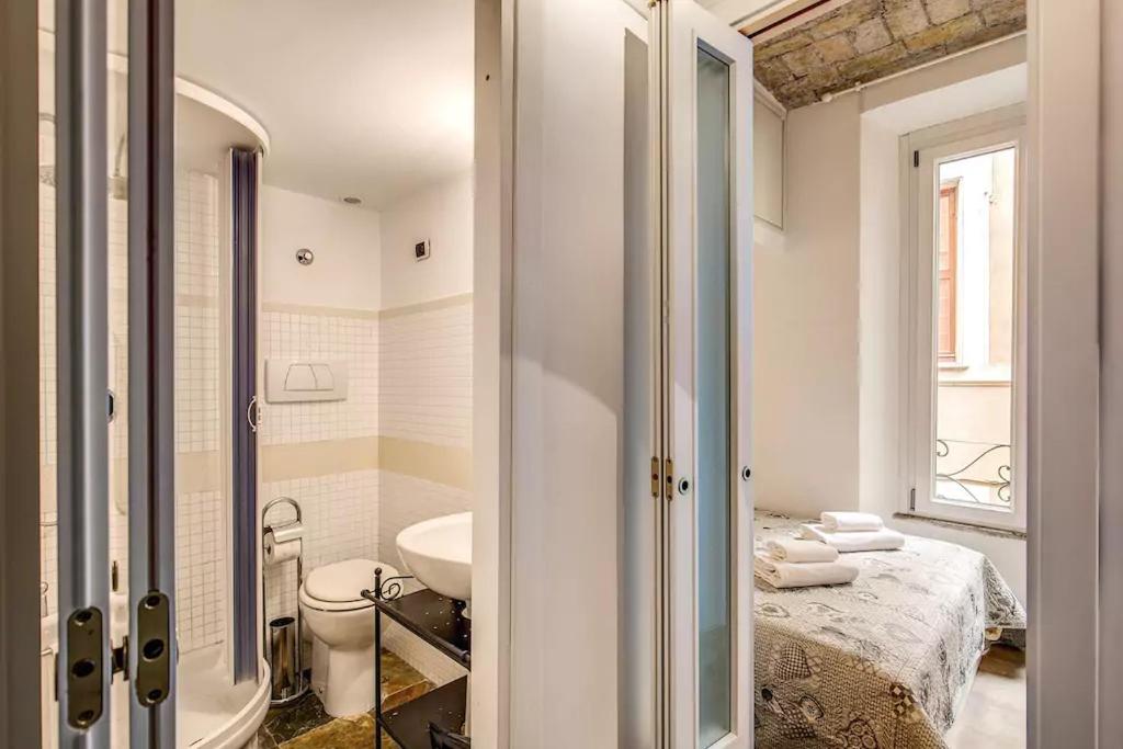Kúpeľňa v ubytovaní Navona flat