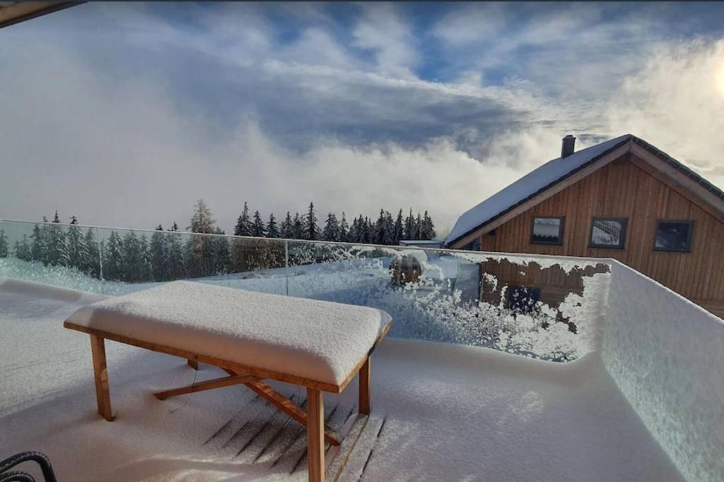 Chalet Luna v zimě