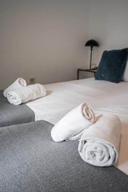 Postel nebo postele na pokoji v ubytování Stay U-nique Apartment Plaza del Patrocinio