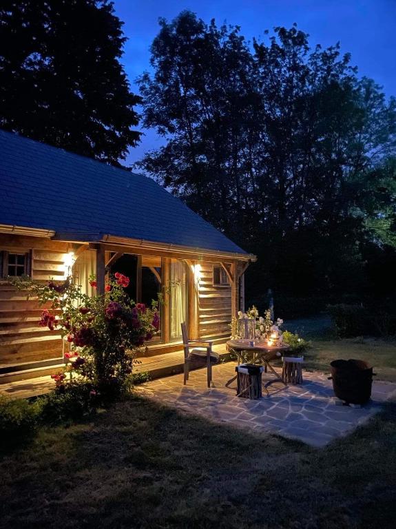 Zahrada ubytování Cabane de l'R-mitage