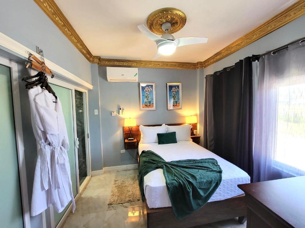 Postel nebo postele na pokoji v ubytování Villa Panorama