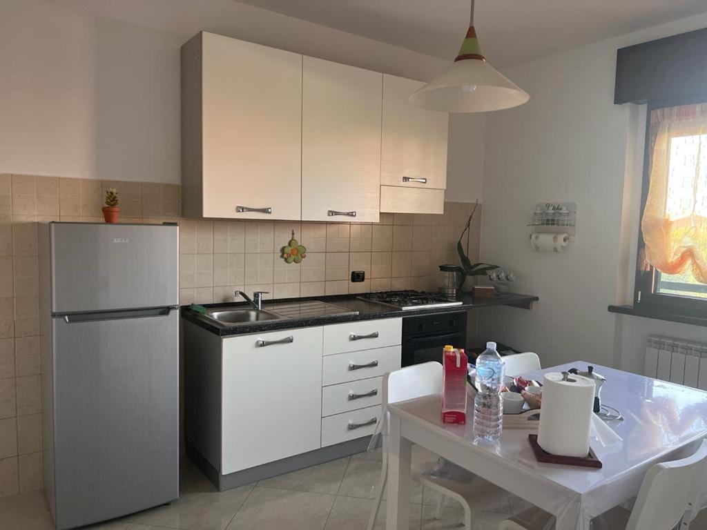 Kuchyňa alebo kuchynka v ubytovaní B&B Nausica