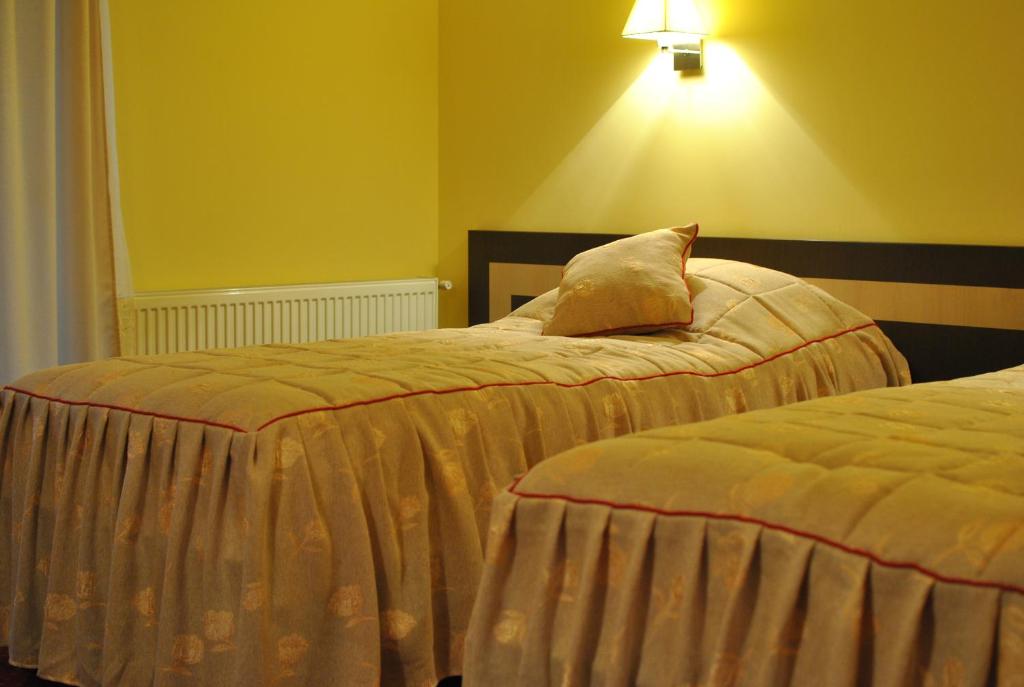 Postel nebo postele na pokoji v ubytování Hotel Dana