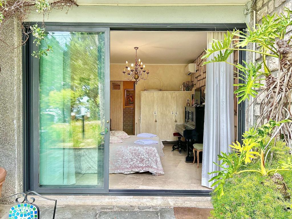 Zahrada ubytování Le due palme Bed & Breakfast