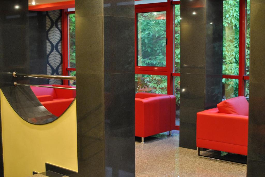 Posezení v ubytování Hotel Dana