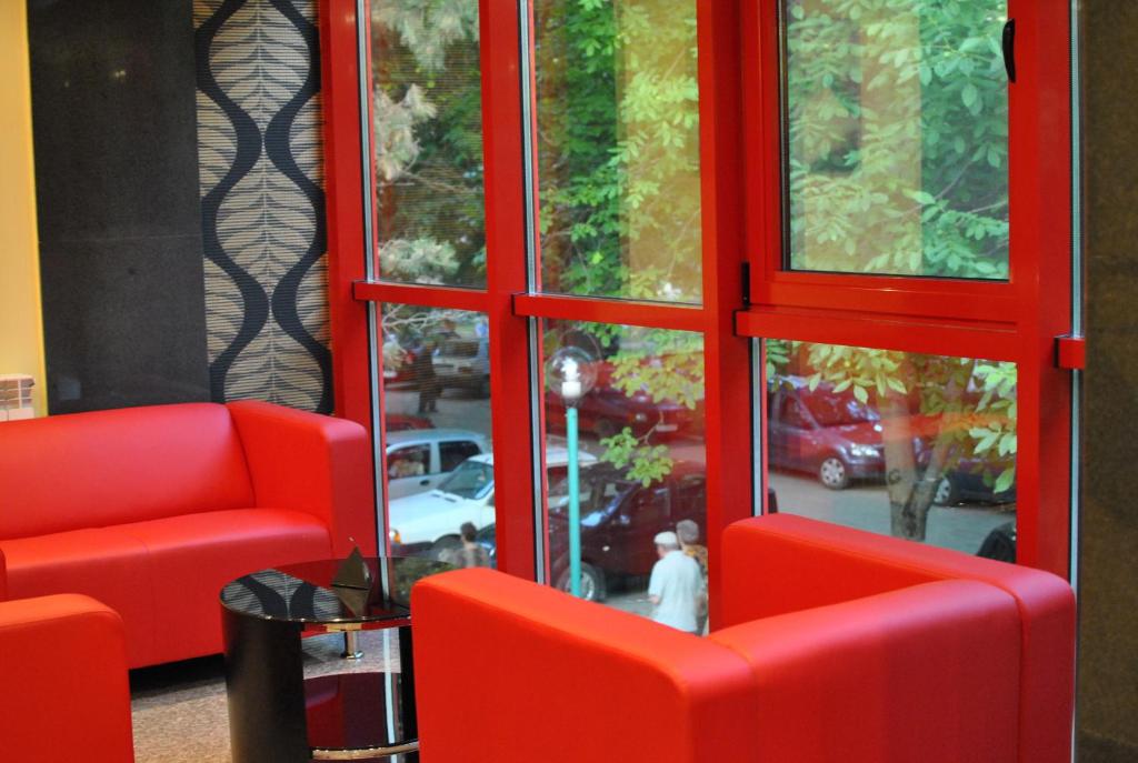 Posezení v ubytování Hotel Dana
