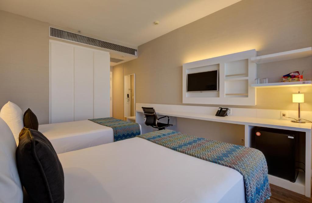 Quality Hotel São Caetano - Chambre Lits Jumeaux