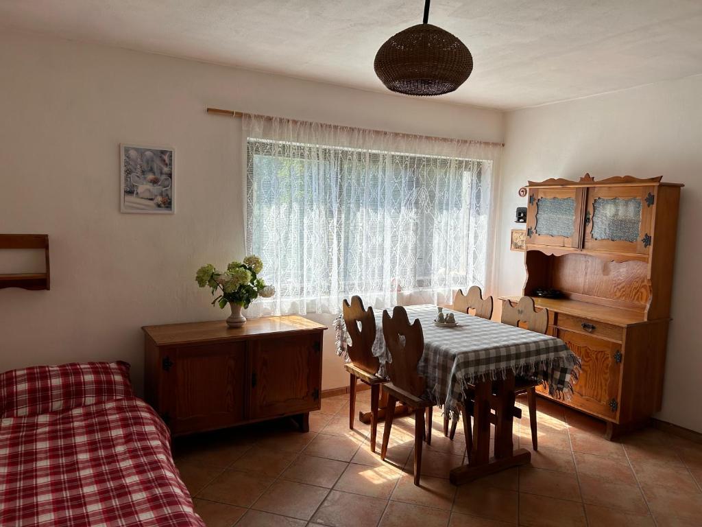 Postel nebo postele na pokoji v ubytování U Suchánků