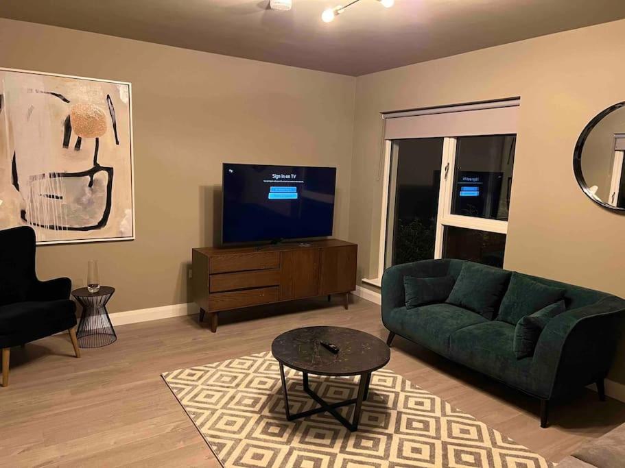 TV a/nebo společenská místnost v ubytování 3 bed rooms Vip family house