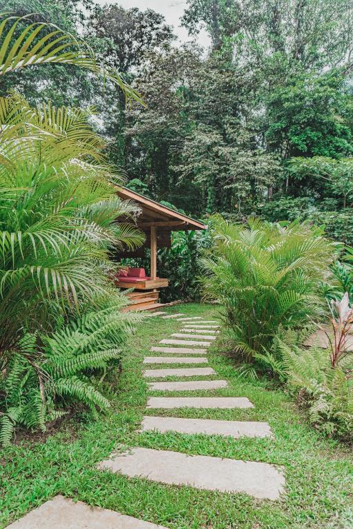 Zahrada ubytování Bocas Garden Lodges