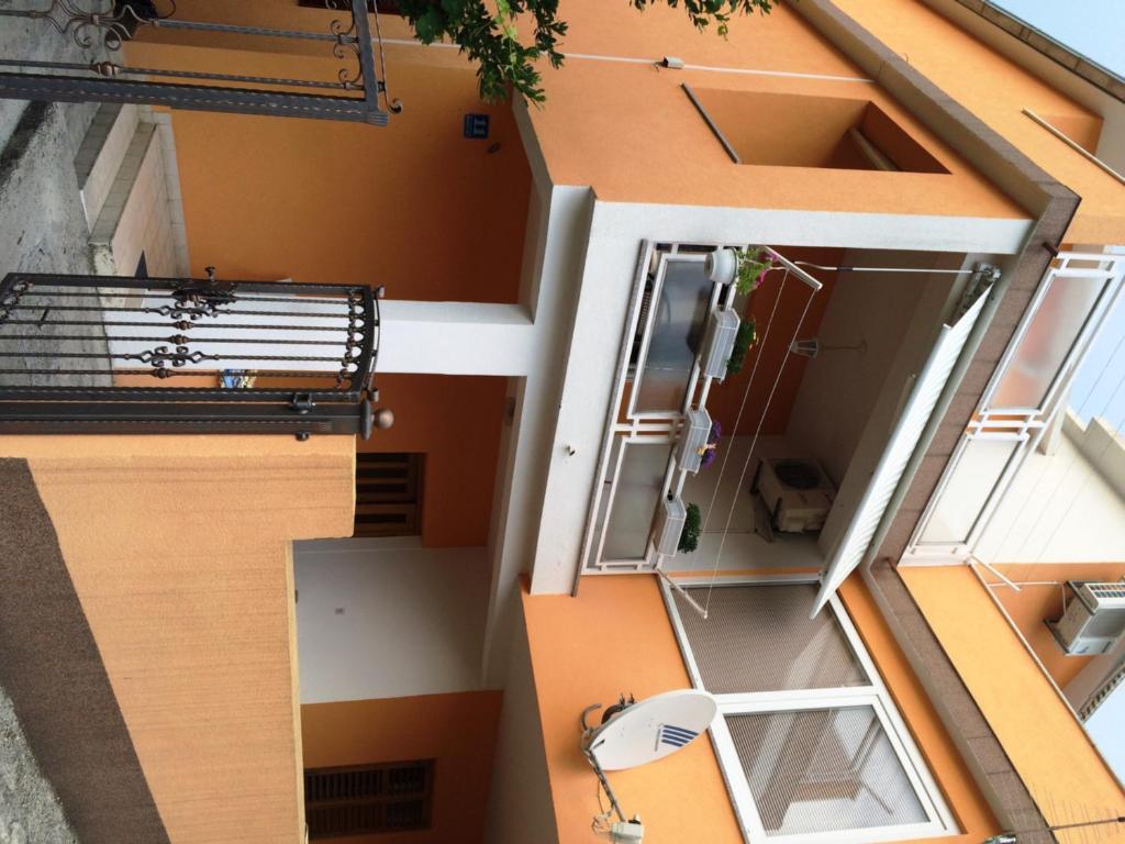 Balkón alebo terasa v ubytovaní Apartment House Aria