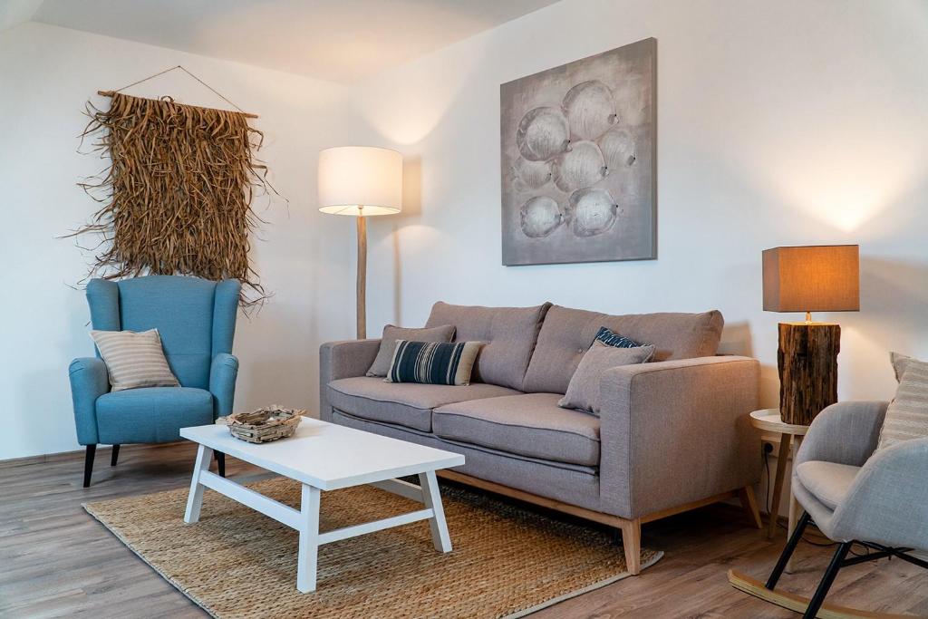 Χώρος καθιστικού στο Meereszeiten