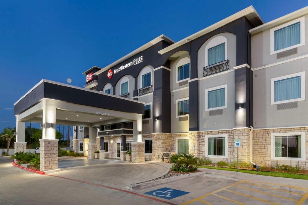 a rendering of the front of a hotel at Best Western Plus Pleasanton Hotel in Pleasanton