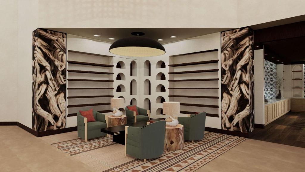 Posezení v ubytování The Eddy Hotel Tucson, Tapestry Collection By Hilton